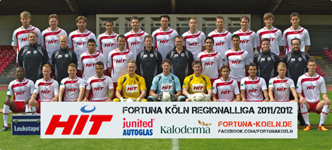 Mannschaft Fortuna K&ouml;ln 2011-2012