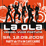 Am Samstag, den 12. September 2009, große Fortuna-Party in Köln-Ehrenfeld