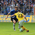 Plakate für Heimspiel gegen Bielefeld  