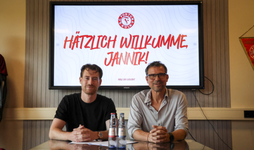 Center forward for Fortuna: Top scorer Jannik Mause arrives