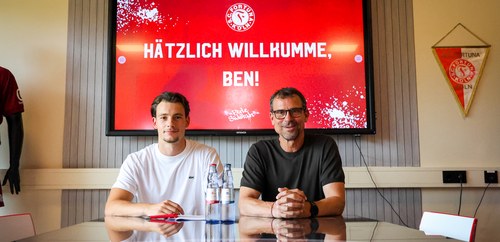 Fortuna holt Torhüter Ben Zich aus Kerkrade