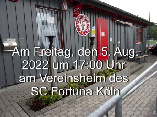 Einladung zur Einweihung des dreiteiligen Denkmals von Cornel Wachter