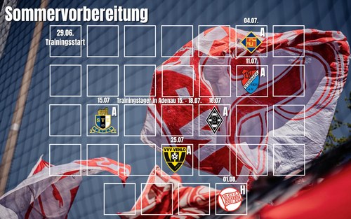 Fortuna presents the summer schedule